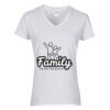 Heavy Cotton Women's V-Neck T-Shirt Thumbnail